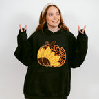Sunflower Pumpkin Design - Fall Theme Unisex Crewneck T-Shirt Sweatshirt Hoodie
