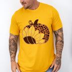 Sunflower Pumpkin Design - Fall Theme Unisex Crewneck T-Shirt Sweatshirt Hoodie