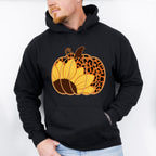 Sunflower Pumpkin Design - Fall Theme Unisex Crewneck T-Shirt Sweatshirt Hoodie