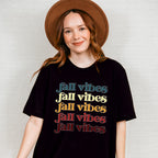 Fall Vibes Design - Fall Theme Unisex Crewneck T-Shirt Sweatshirt Hoodie
