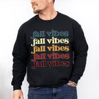 Fall Vibes Design - Fall Theme Unisex Crewneck T-Shirt Sweatshirt Hoodie