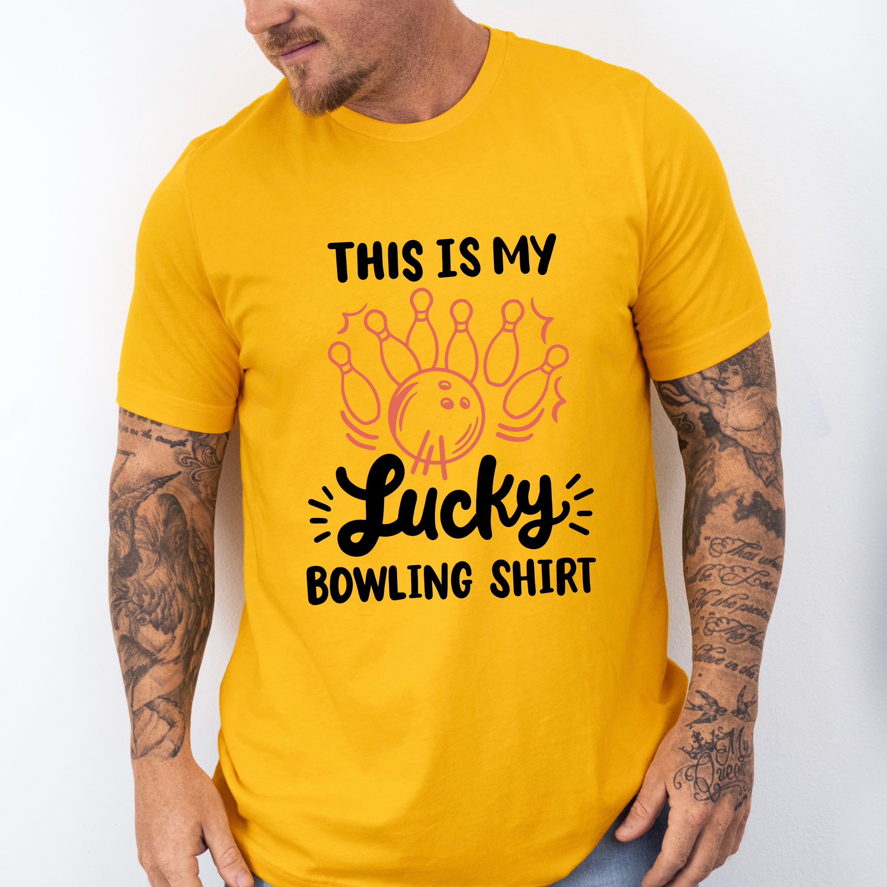 This Is My Lucky Bowling Shirt - Bowling Unisex Crewneck T-Shirt Sweatshirt Hoodie