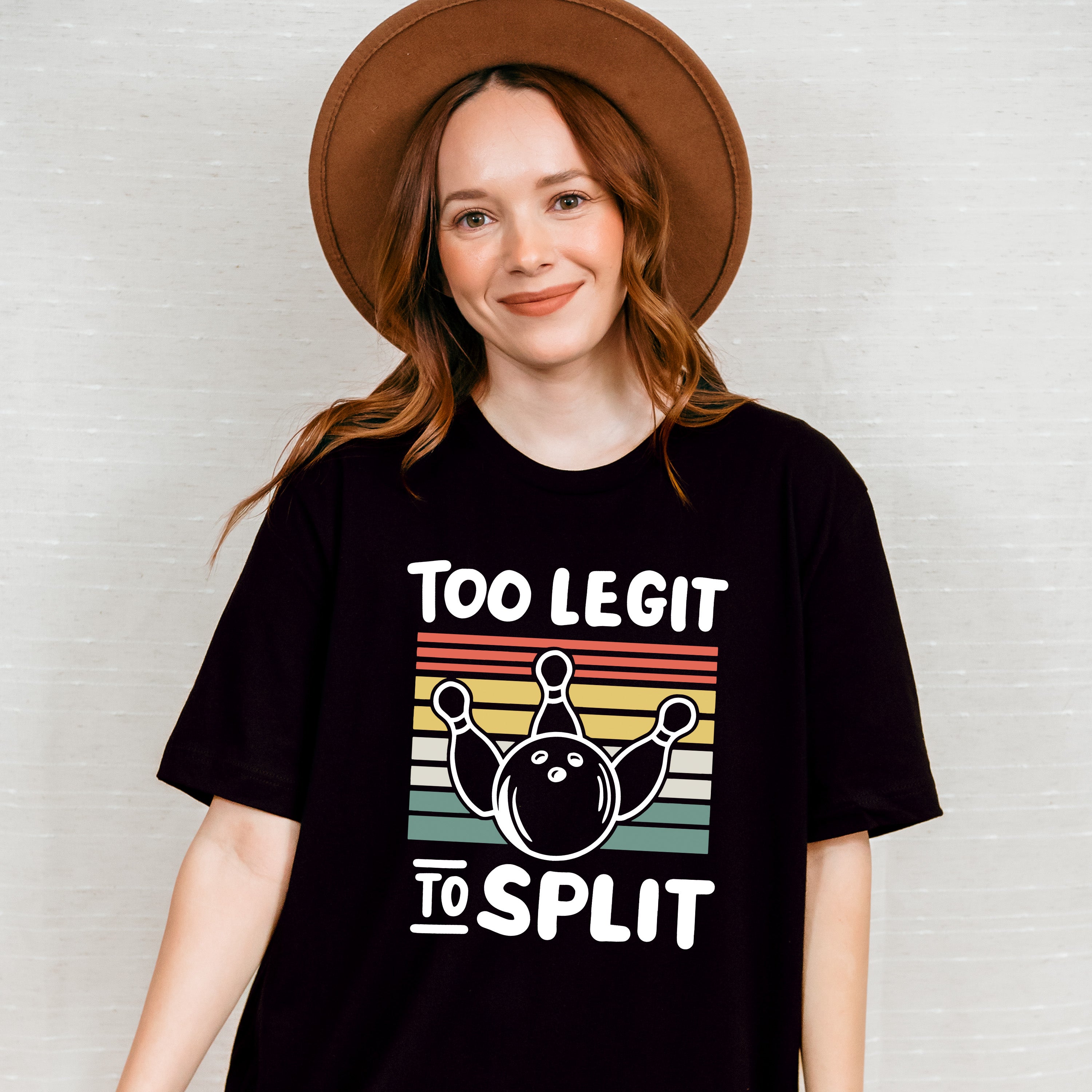 Too Legit To Split - Bowling Unisex Crewneck T-Shirt Sweatshirt Hoodie