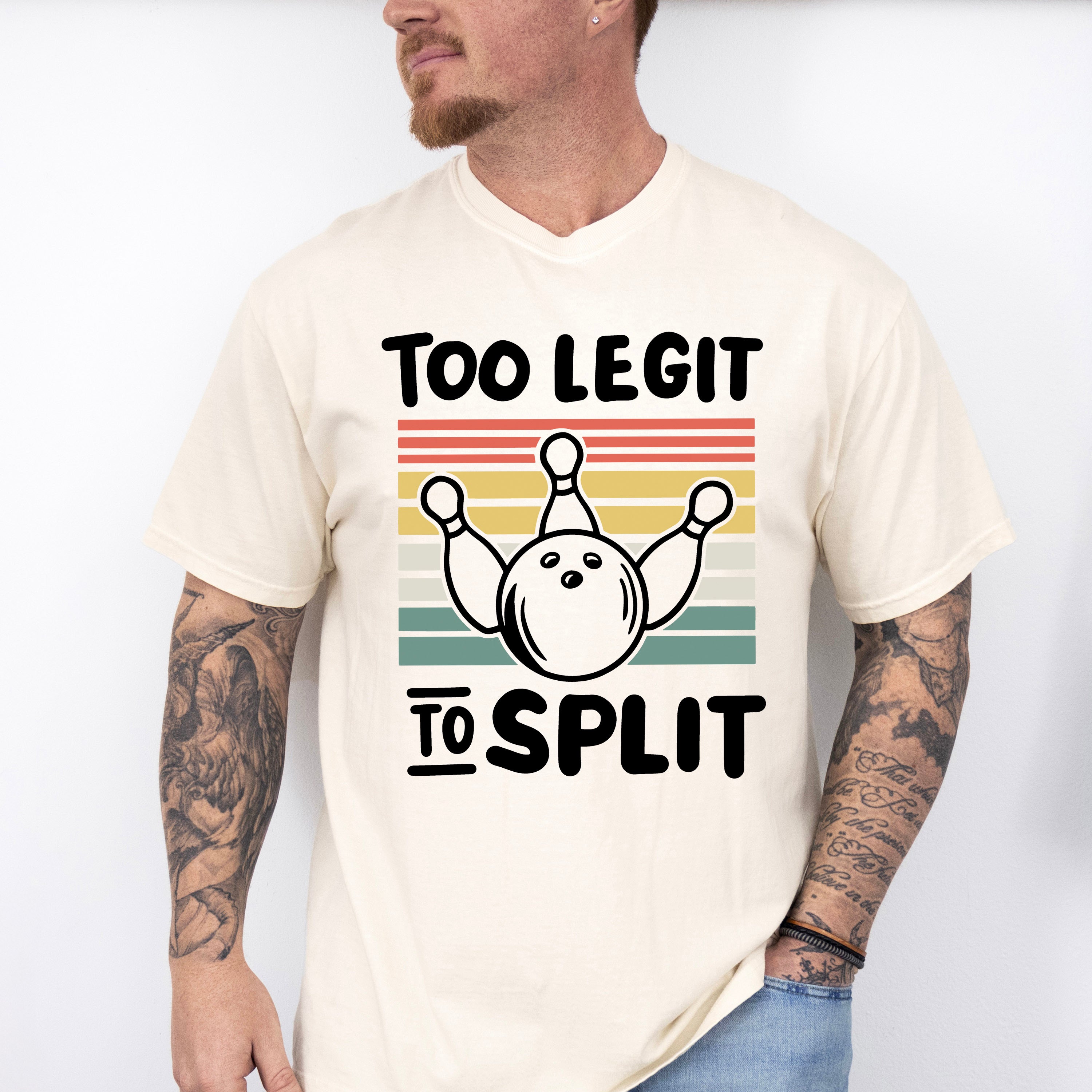 Too Legit To Split - Bowling Unisex Crewneck T-Shirt Sweatshirt Hoodie