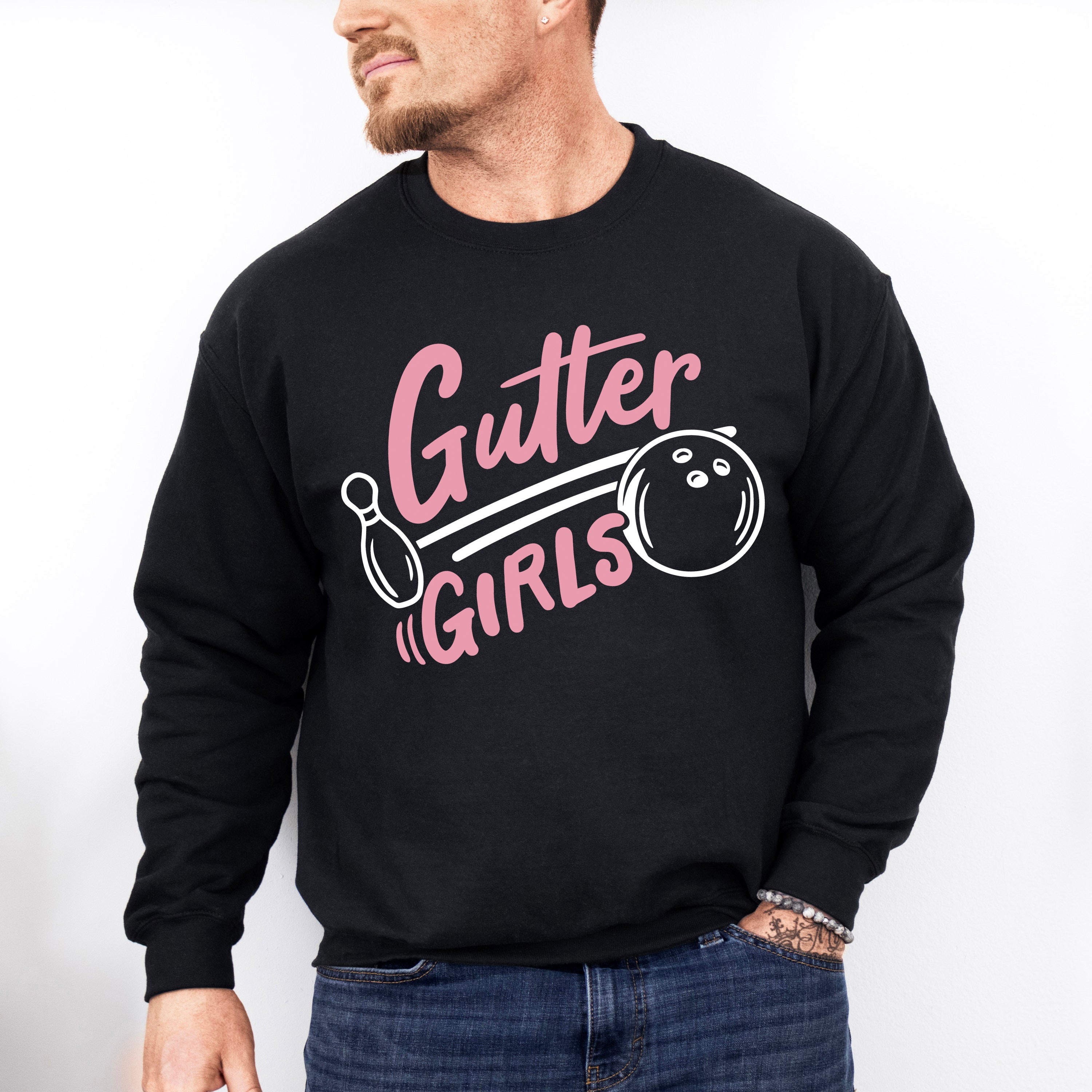 Gutter Girls - Bowling Unisex Crewneck T-Shirt Sweatshirt Hoodie
