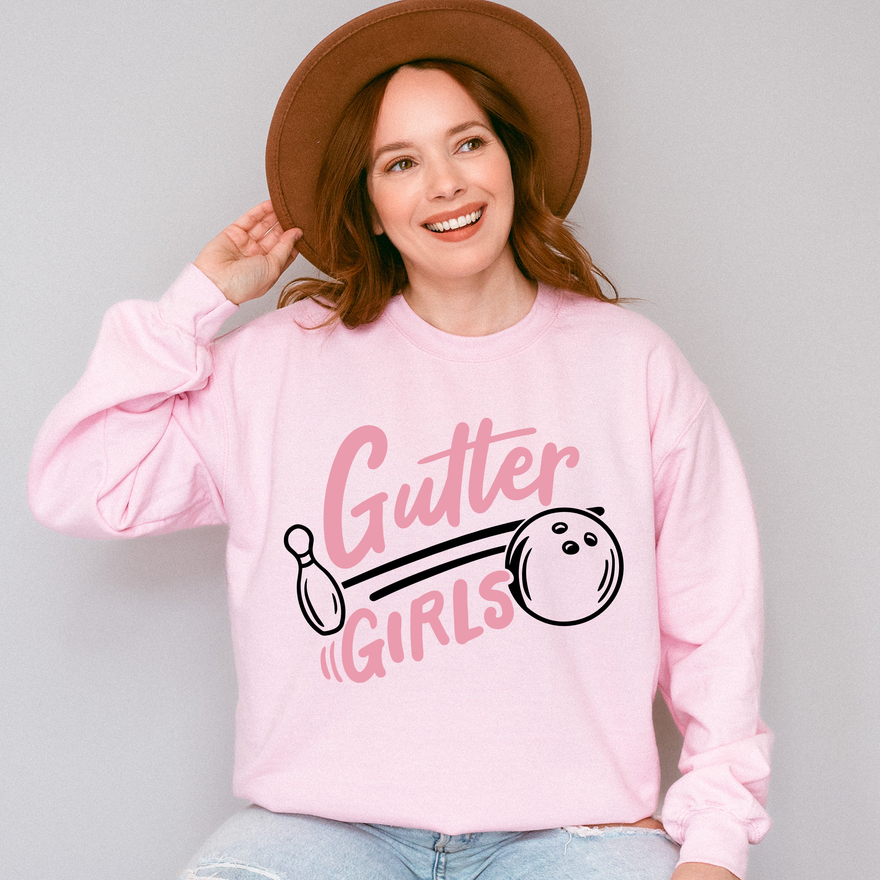 Gutter Girls - Bowling Unisex Crewneck T-Shirt Sweatshirt Hoodie