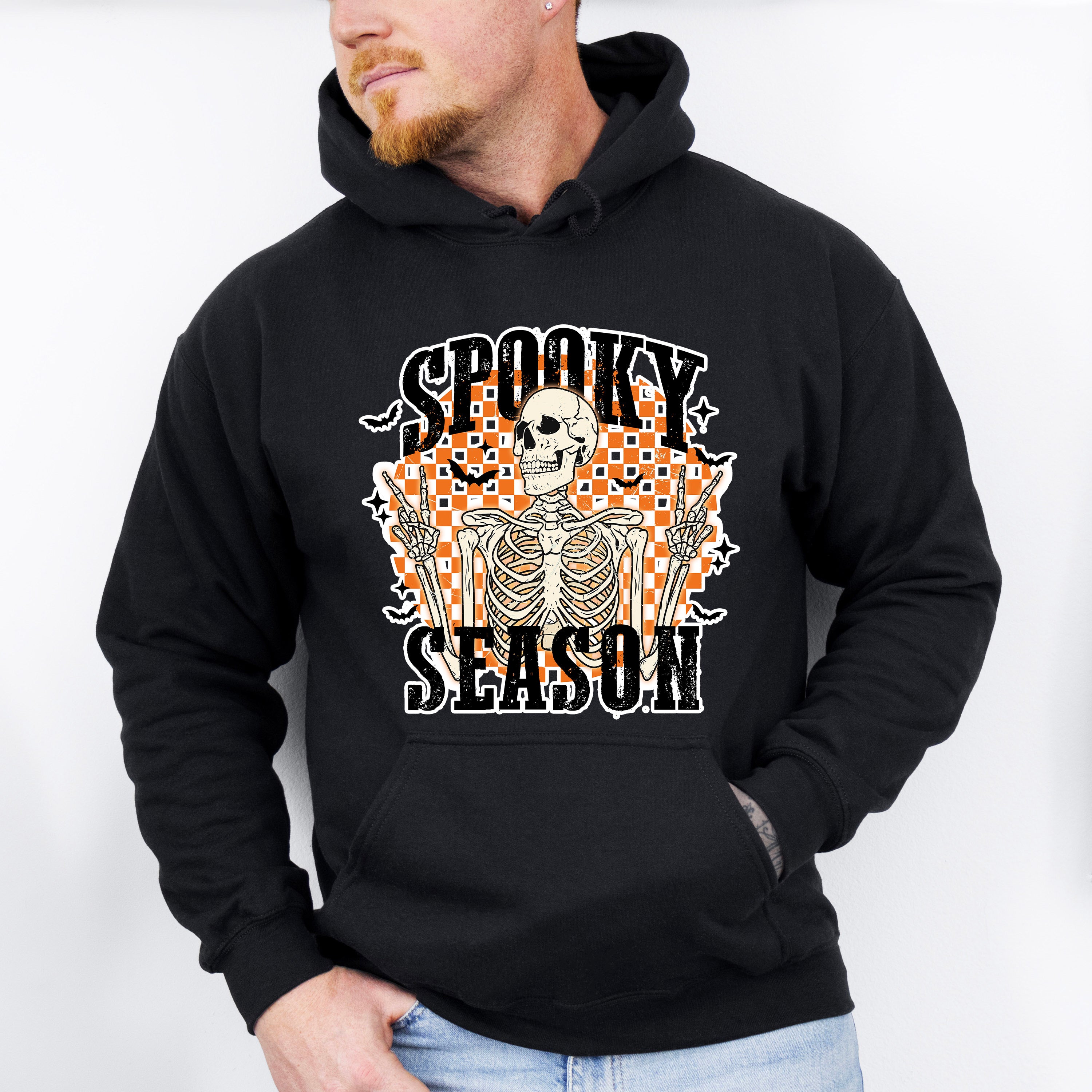 Spooky Skeleton Season - Halloween Unisex Crewneck T-Shirt Sweatshirt Hoodie