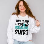 This Is My Lucky Bowling Shirt Design - Bowling Unisex Crewneck T-Shirt Sweatshirt Hoodie