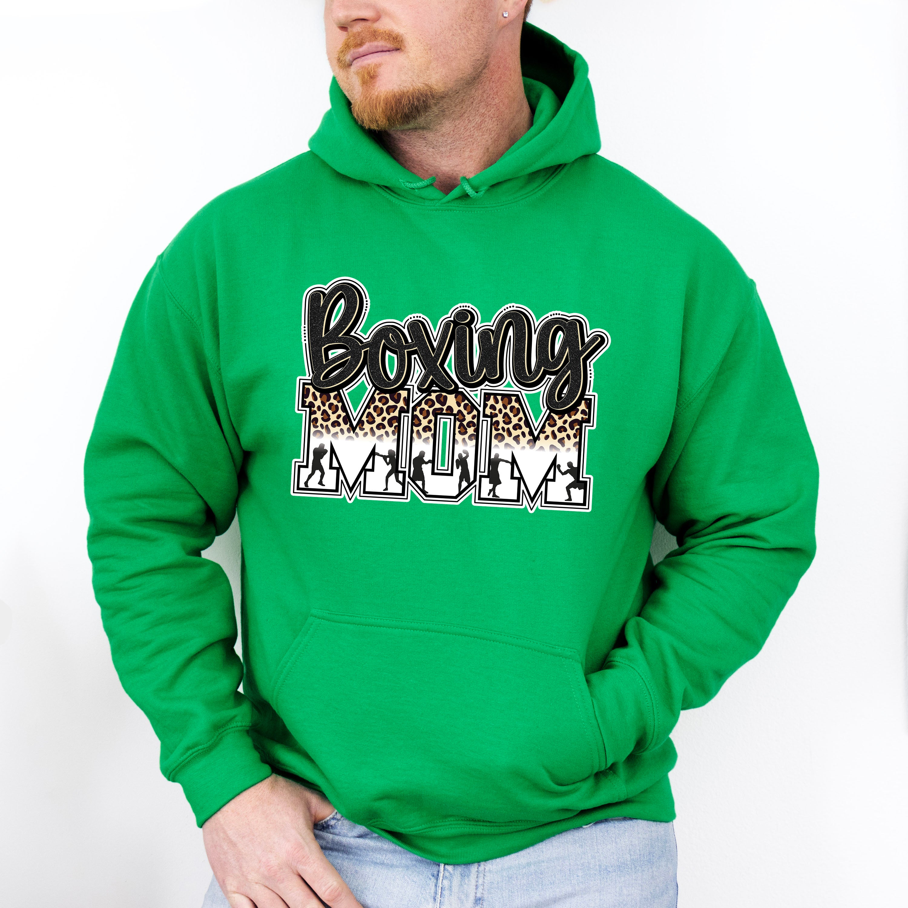 Boxing Mom - Boxing Unisex Crewneck T-Shirt Sweatshirt Hoodie