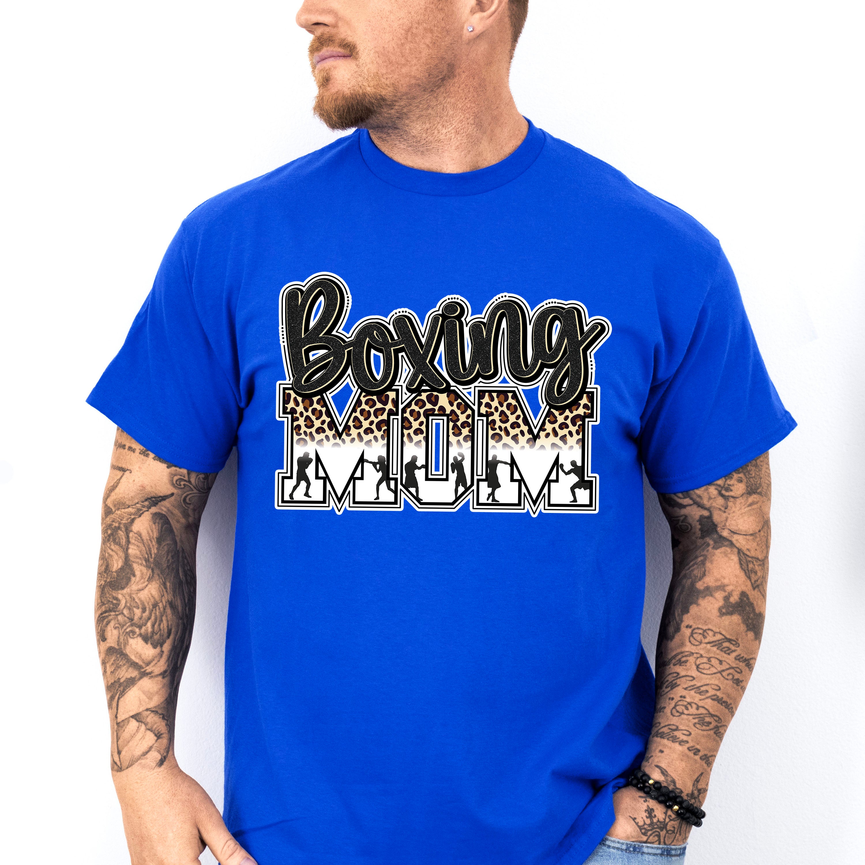 Boxing Mom - Boxing Unisex Crewneck T-Shirt Sweatshirt Hoodie