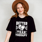 Better Than Therapy - Boxing Unisex Crewneck T-Shirt Sweatshirt Hoodie