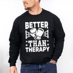 Better Than Therapy - Boxing Unisex Crewneck T-Shirt Sweatshirt Hoodie