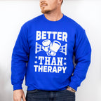 Better Than Therapy - Boxing Unisex Crewneck T-Shirt Sweatshirt Hoodie