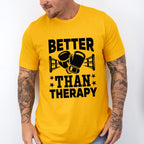 Better Than Therapy - Boxing Unisex Crewneck T-Shirt Sweatshirt Hoodie
