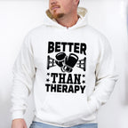 Better Than Therapy - Boxing Unisex Crewneck T-Shirt Sweatshirt Hoodie