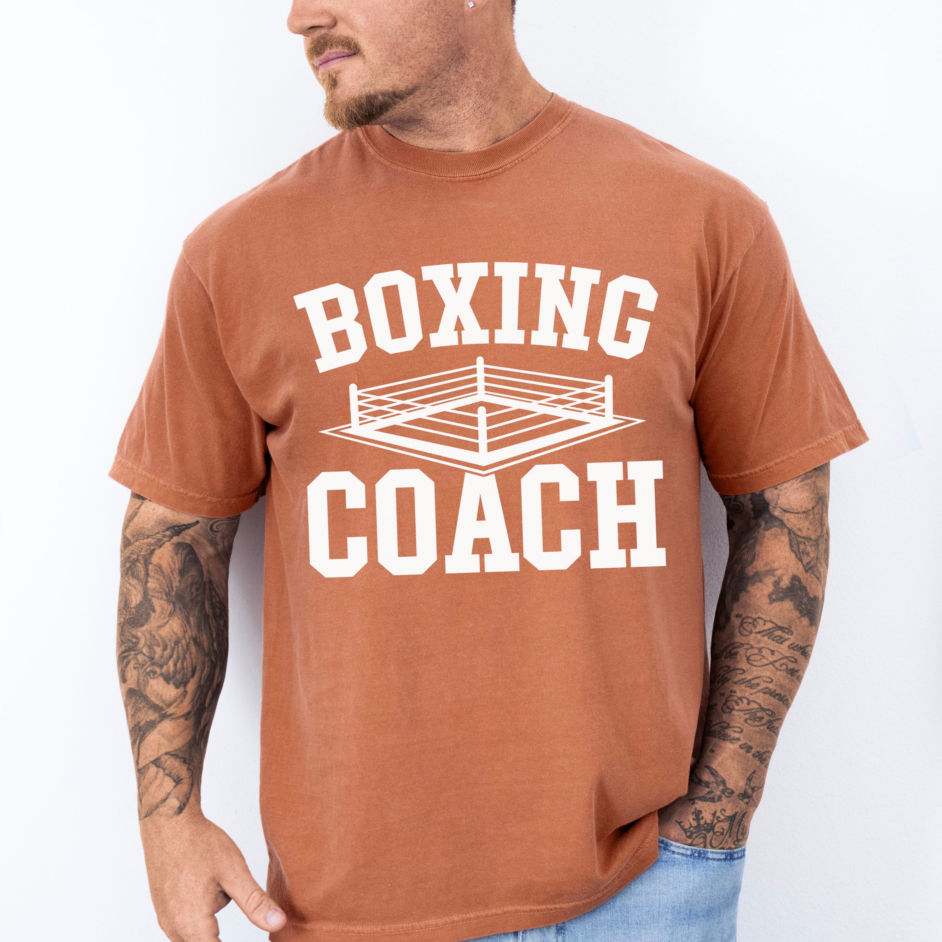 Boxing Coach - Boxing Unisex Crewneck T-Shirt Sweatshirt Hoodie