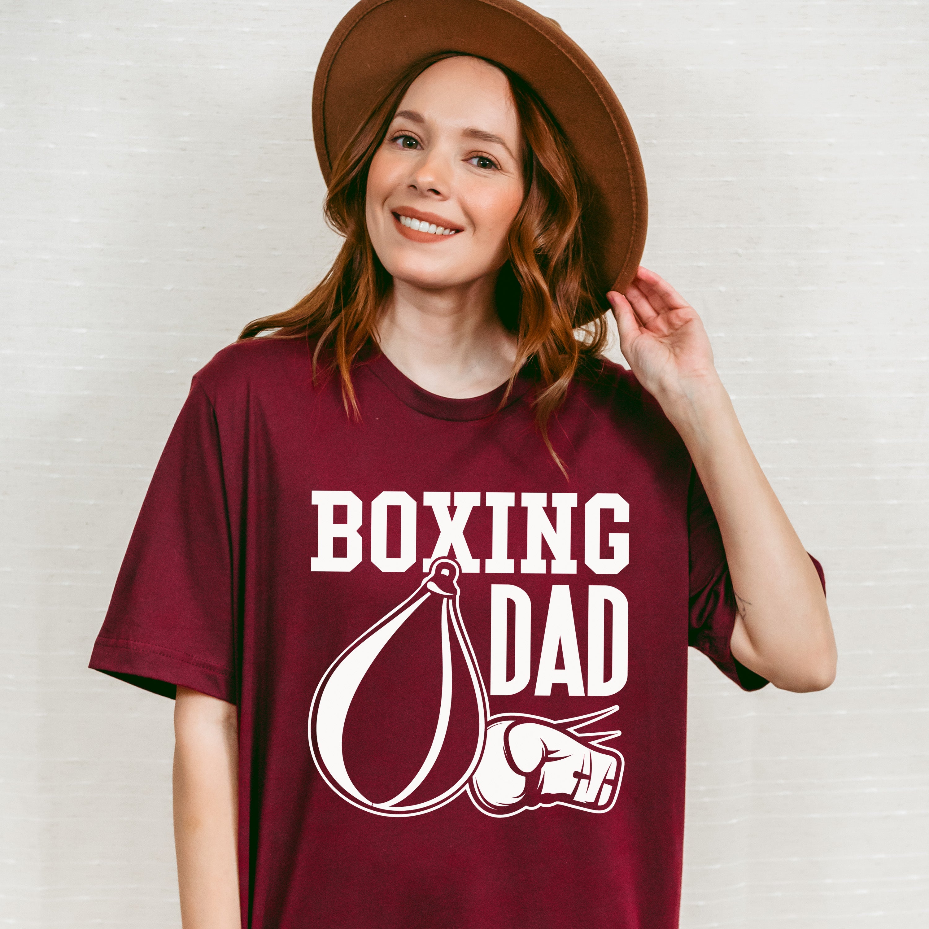 Boxing Dad - Boxing Unisex Crewneck T-Shirt Sweatshirt Hoodie