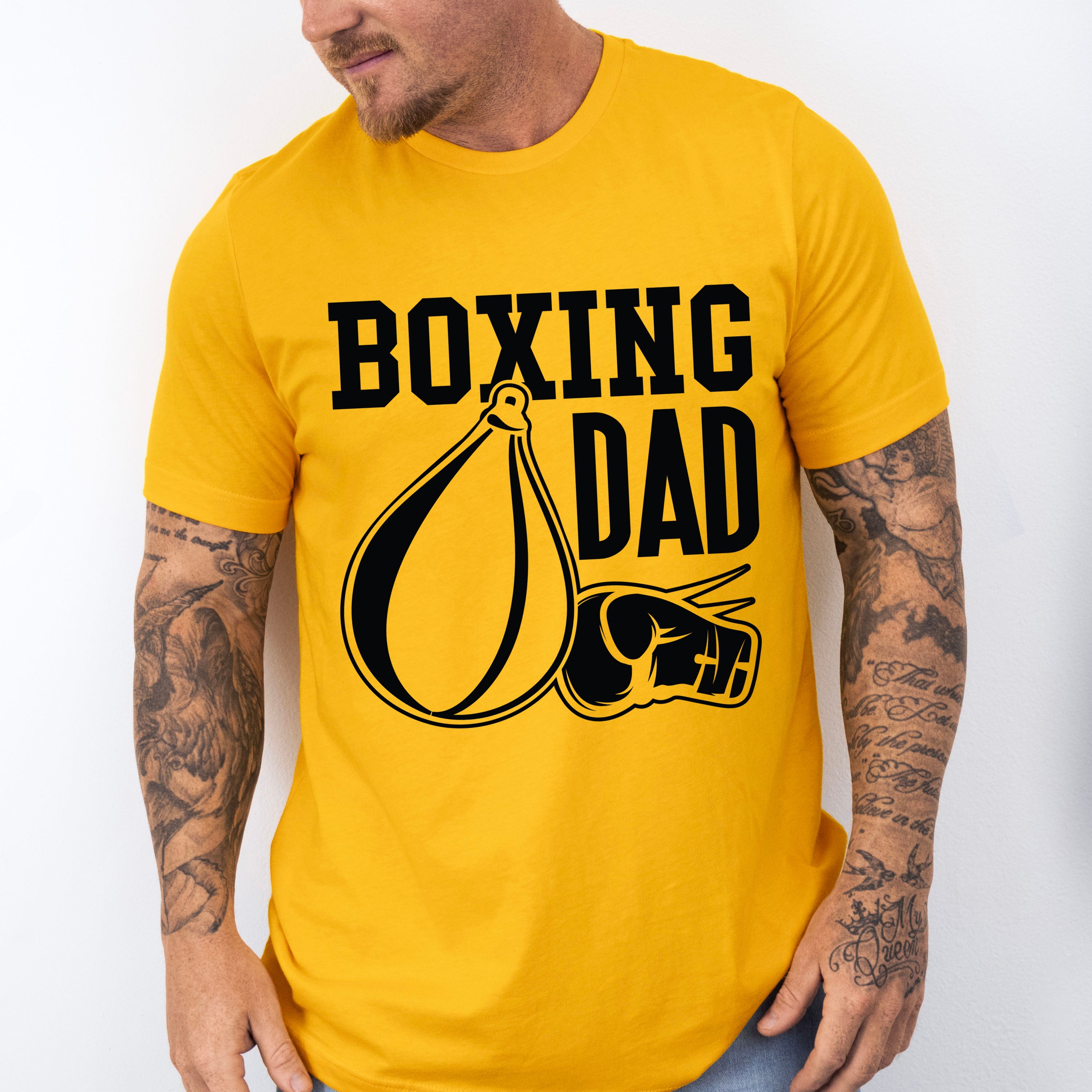 Boxing Dad - Boxing Unisex Crewneck T-Shirt Sweatshirt Hoodie