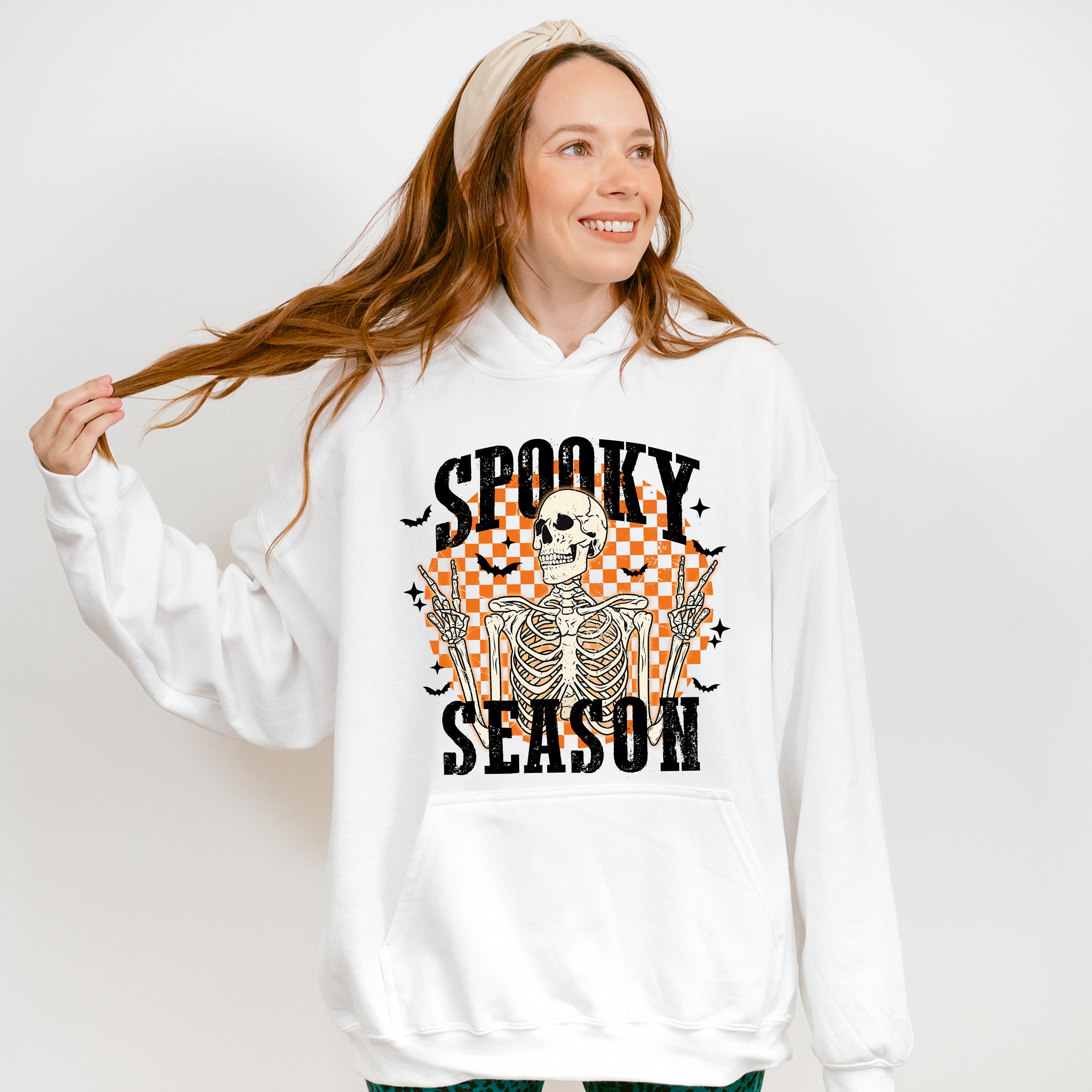 Spooky Skeleton Season - Halloween Unisex Crewneck T-Shirt Sweatshirt Hoodie