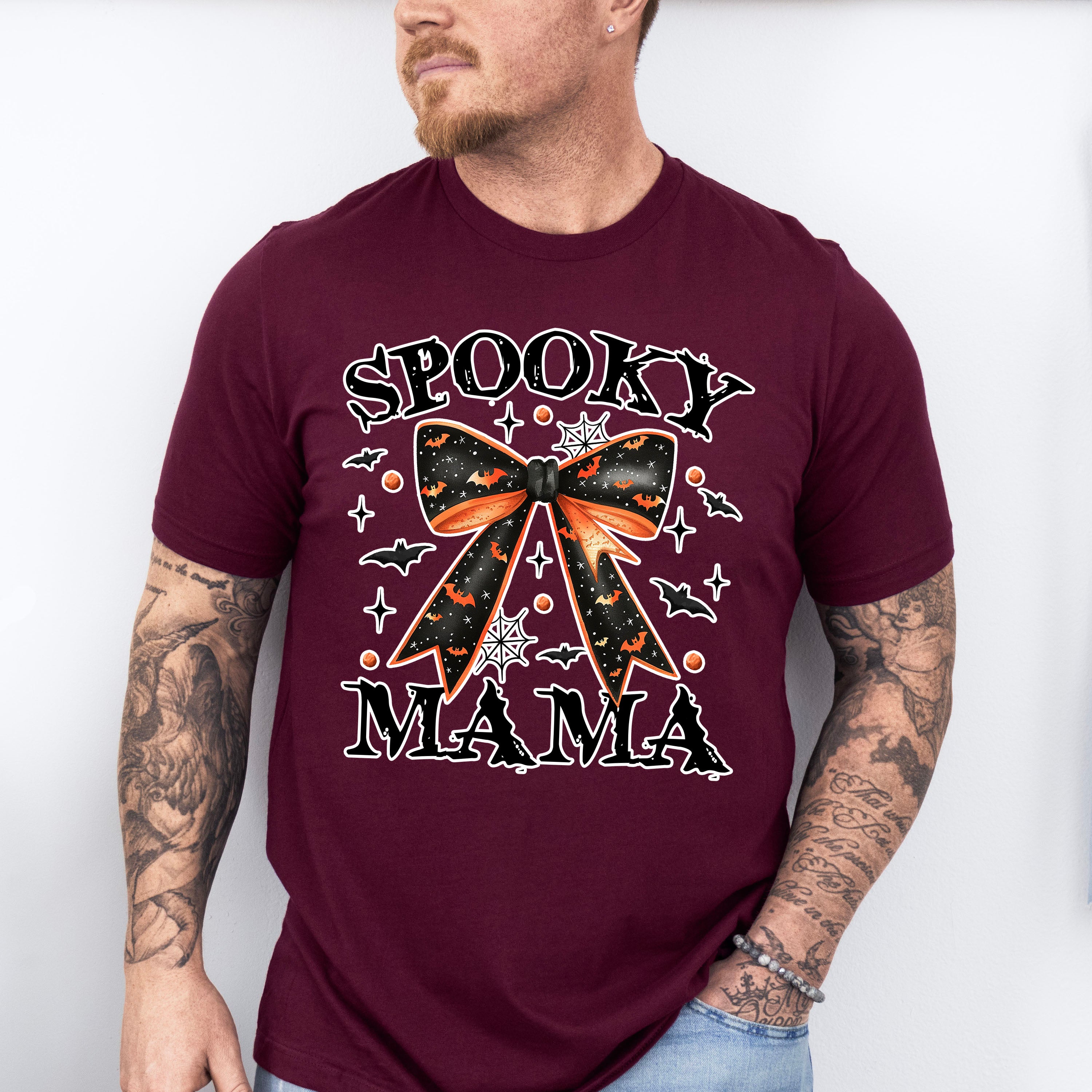 Spooky Mama - Halloween Unisex Crewneck T-Shirt Sweatshirt Hoodie