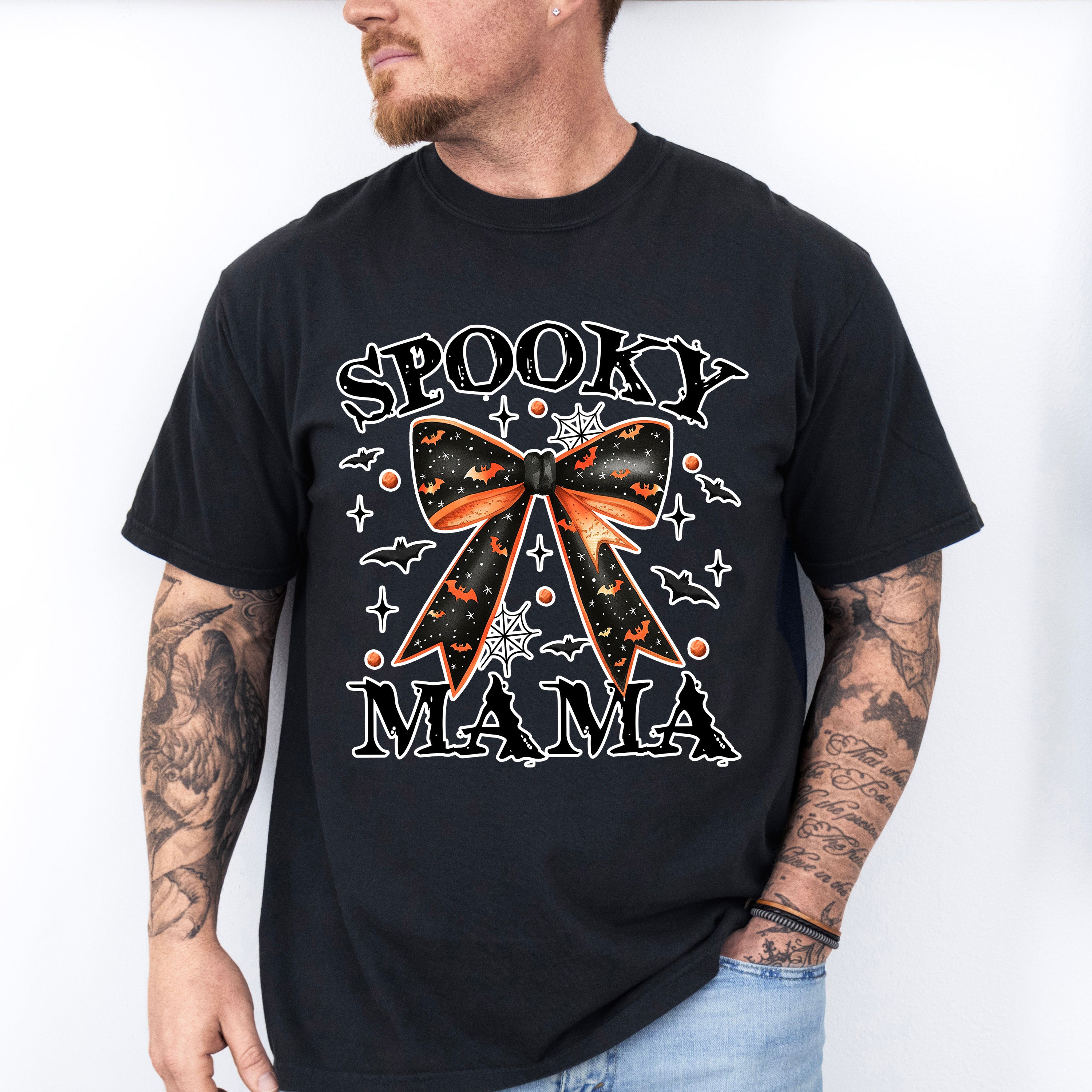 Spooky Mama - Halloween Unisex Crewneck T-Shirt Sweatshirt Hoodie