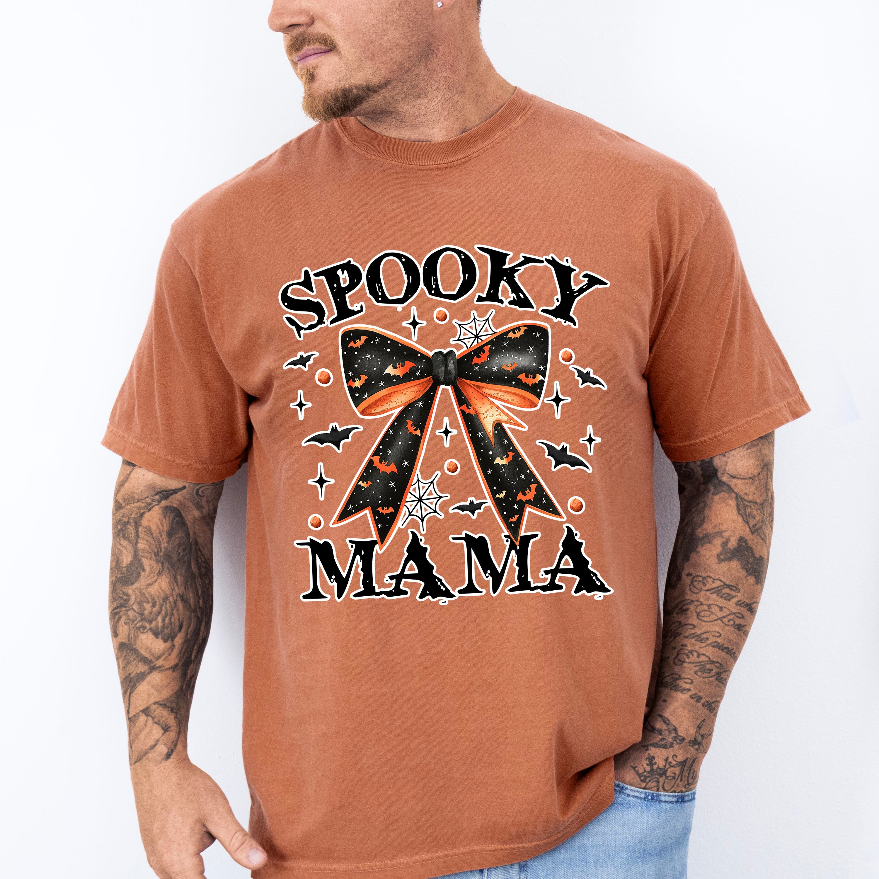 Spooky Mama - Halloween Unisex Crewneck T-Shirt Sweatshirt Hoodie