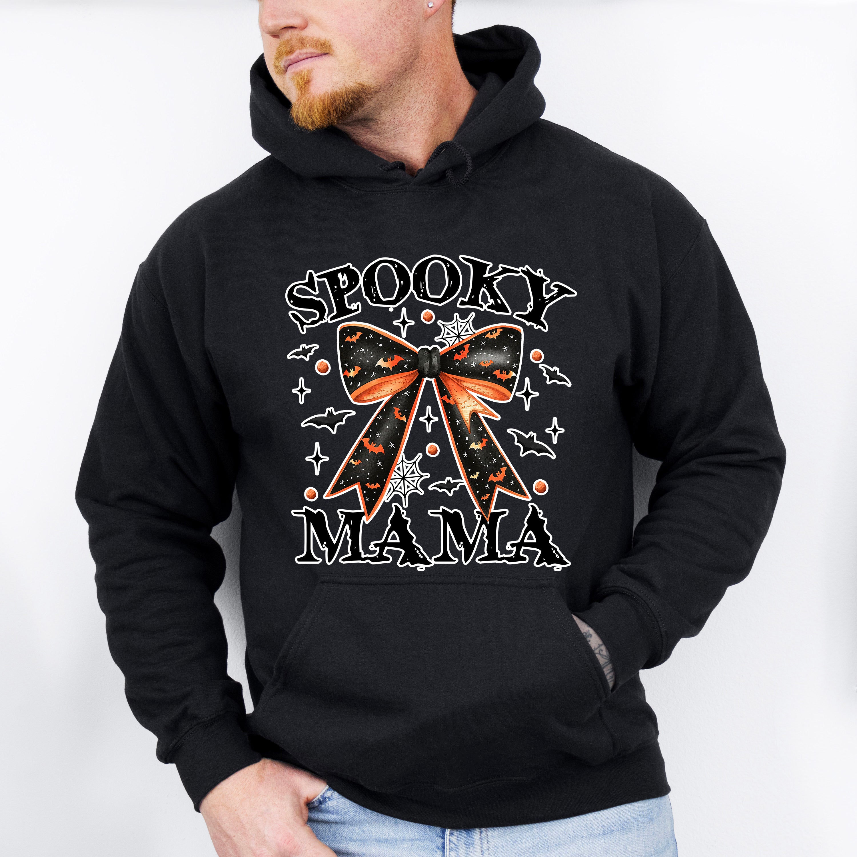 Spooky Mama - Halloween Unisex Crewneck T-Shirt Sweatshirt Hoodie