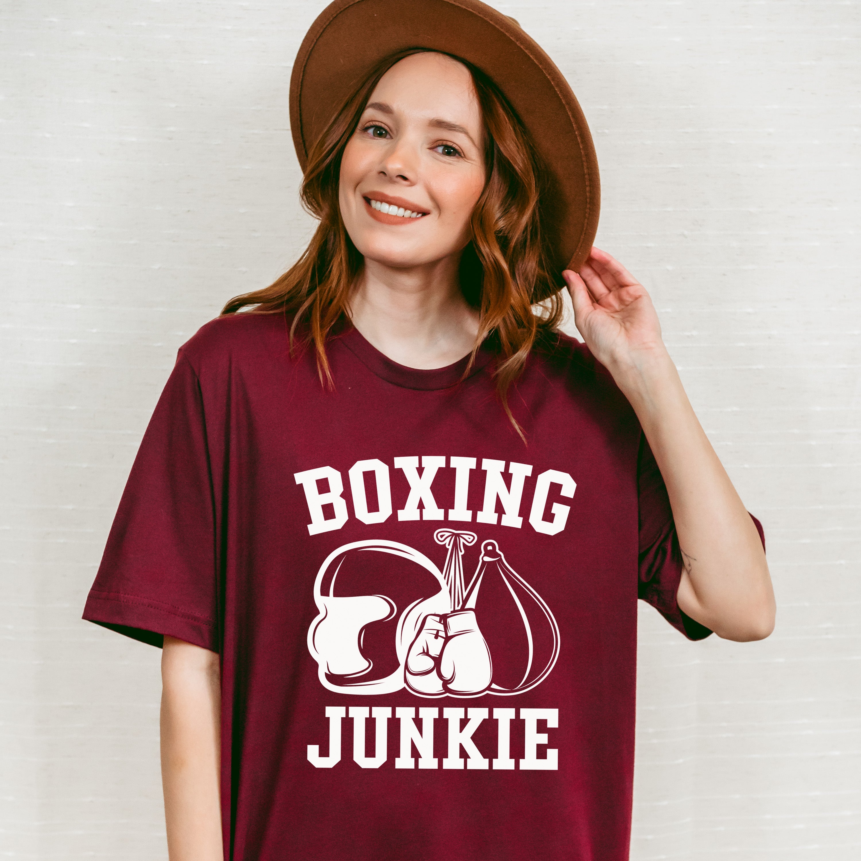 Boxing Junkie - Boxing Unisex Crewneck T-Shirt Sweatshirt Hoodie