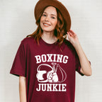 Boxing Junkie - Boxing Unisex Crewneck T-Shirt Sweatshirt Hoodie
