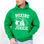Boxing Junkie - Boxing Unisex Crewneck T-Shirt Sweatshirt Hoodie