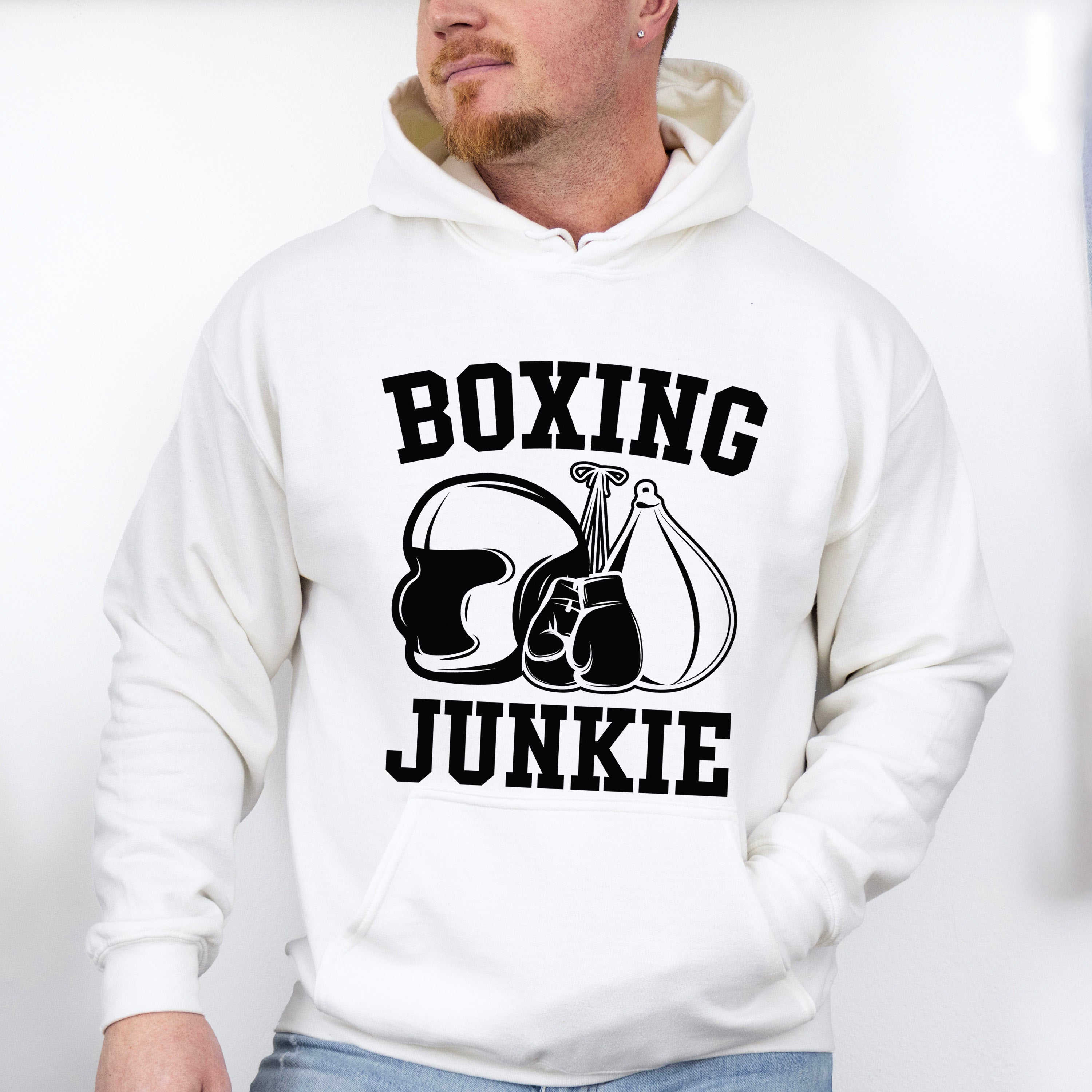 Boxing Junkie - Boxing Unisex Crewneck T-Shirt Sweatshirt Hoodie