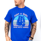 Just A Girl - Boxing Unisex Crewneck T-Shirt Sweatshirt Hoodie