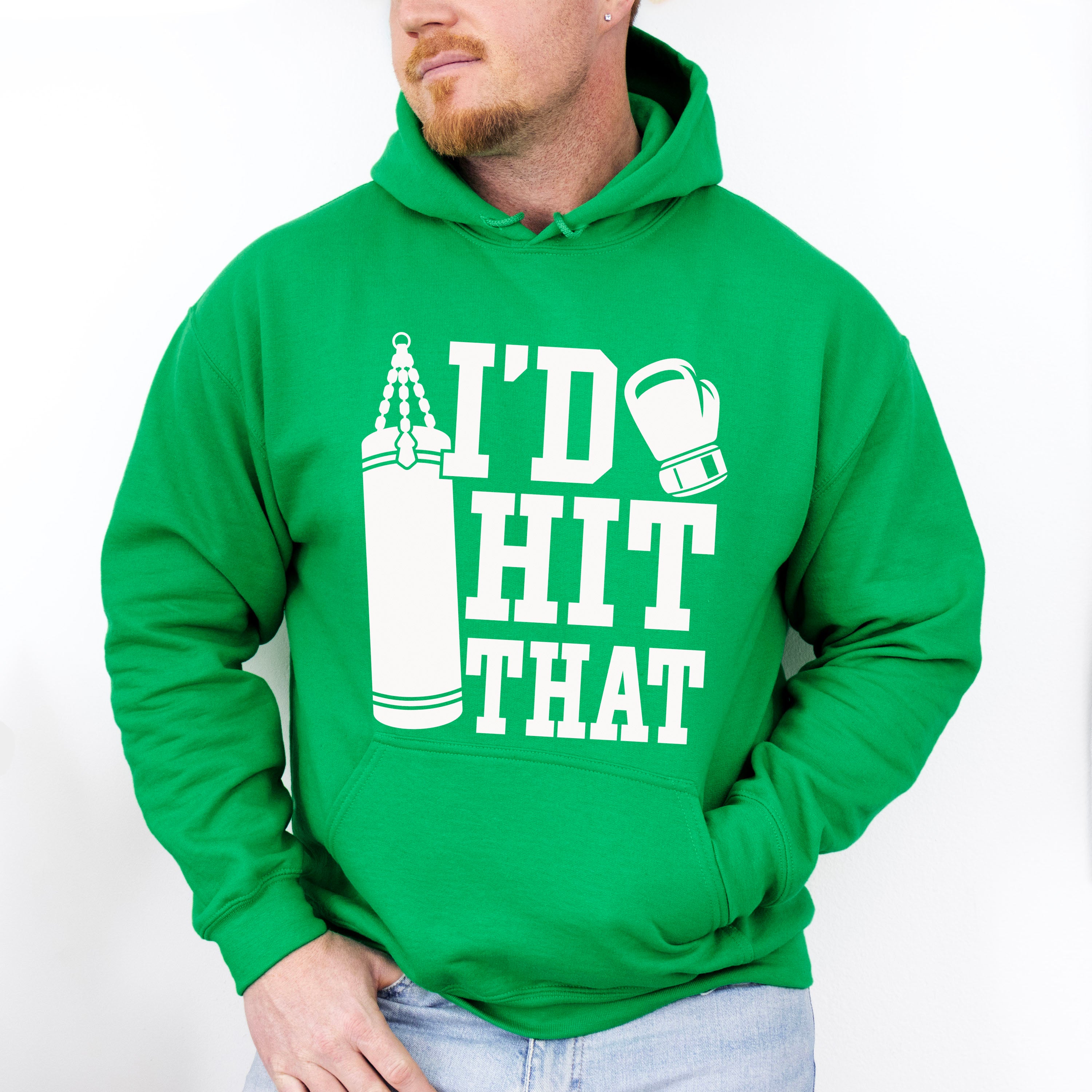 I'd Hit That - Boxing Unisex Crewneck T-Shirt Sweatshirt Hoodie