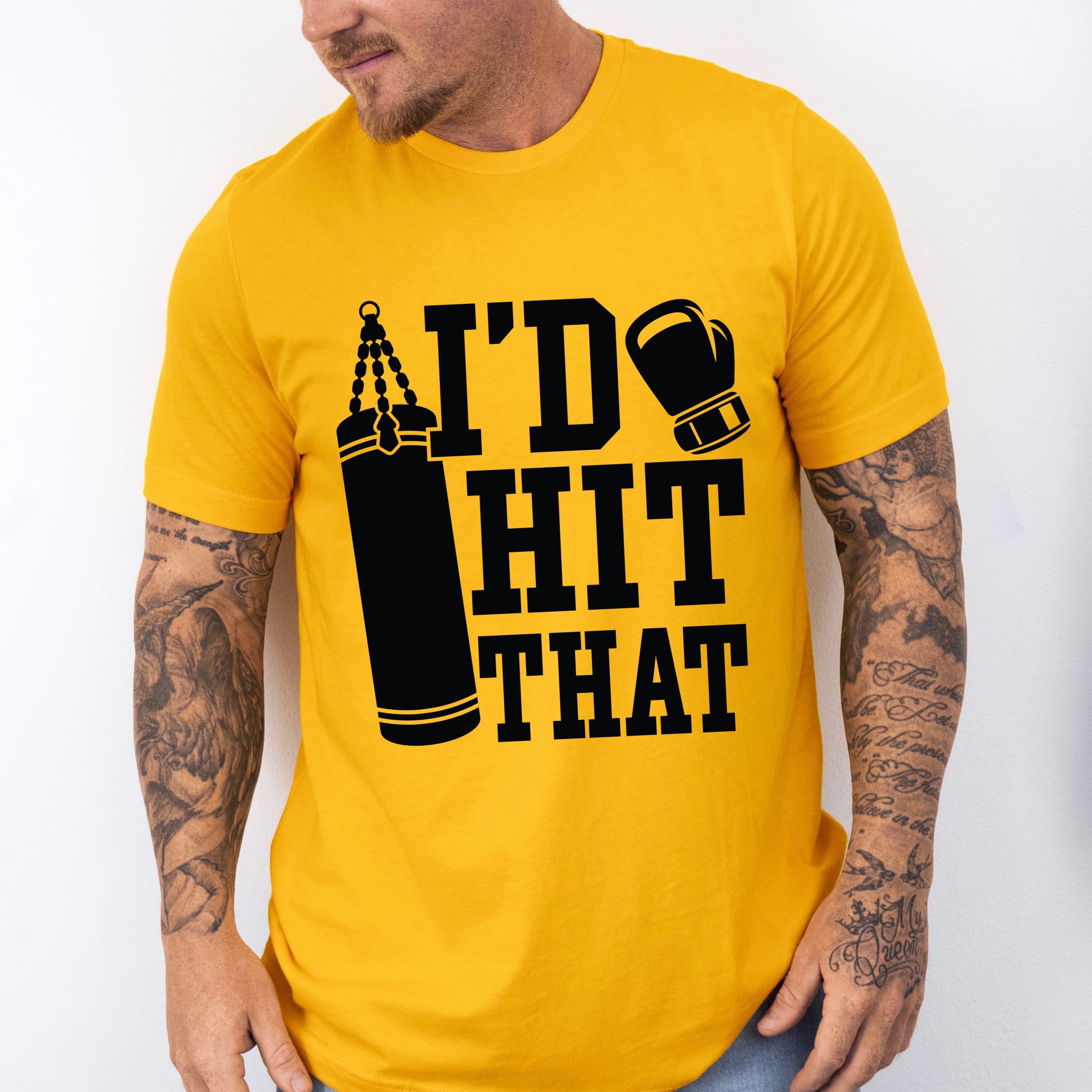 I'd Hit That - Boxing Unisex Crewneck T-Shirt Sweatshirt Hoodie