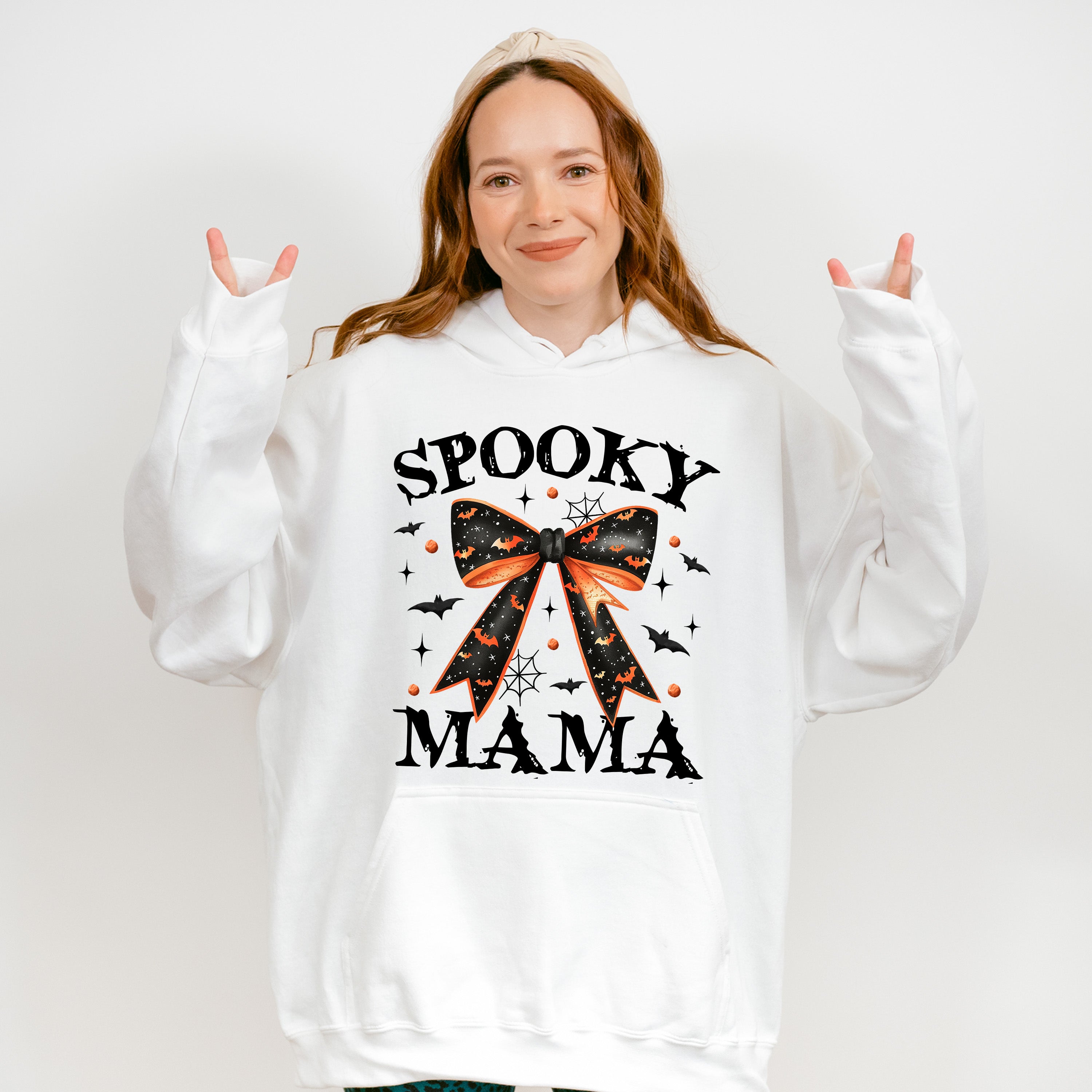 Spooky Mama - Halloween Unisex Crewneck T-Shirt Sweatshirt Hoodie