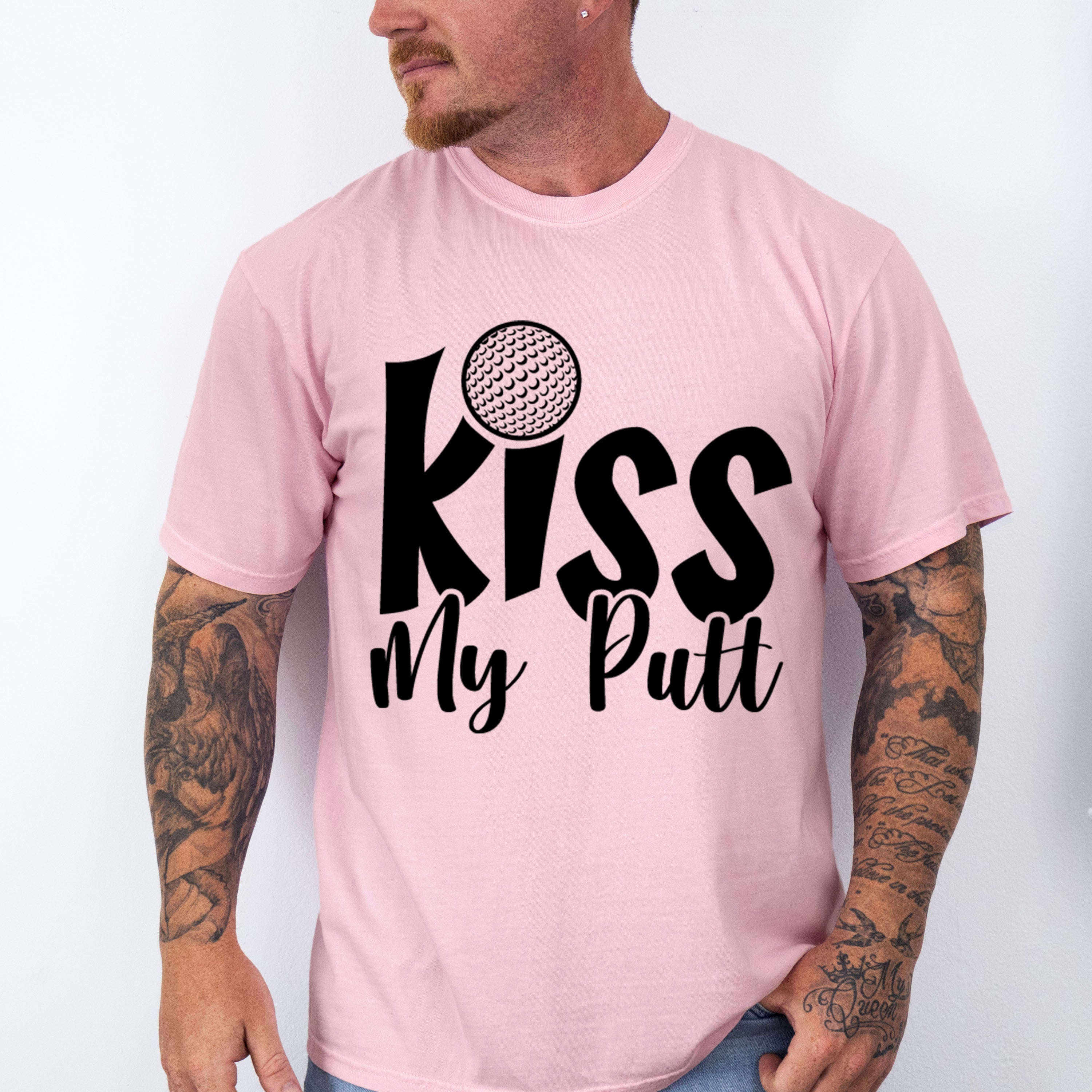 Kiss My Putt - Golf Unisex Crewneck T-Shirt Sweatshirt Hoodie