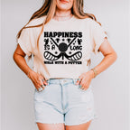 Happiness Is A Long Walk With A Putter - Golf Unisex Crewneck T-Shirt Sweatshirt Hoodie