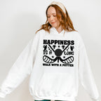 Happiness Is A Long Walk With A Putter - Golf Unisex Crewneck T-Shirt Sweatshirt Hoodie