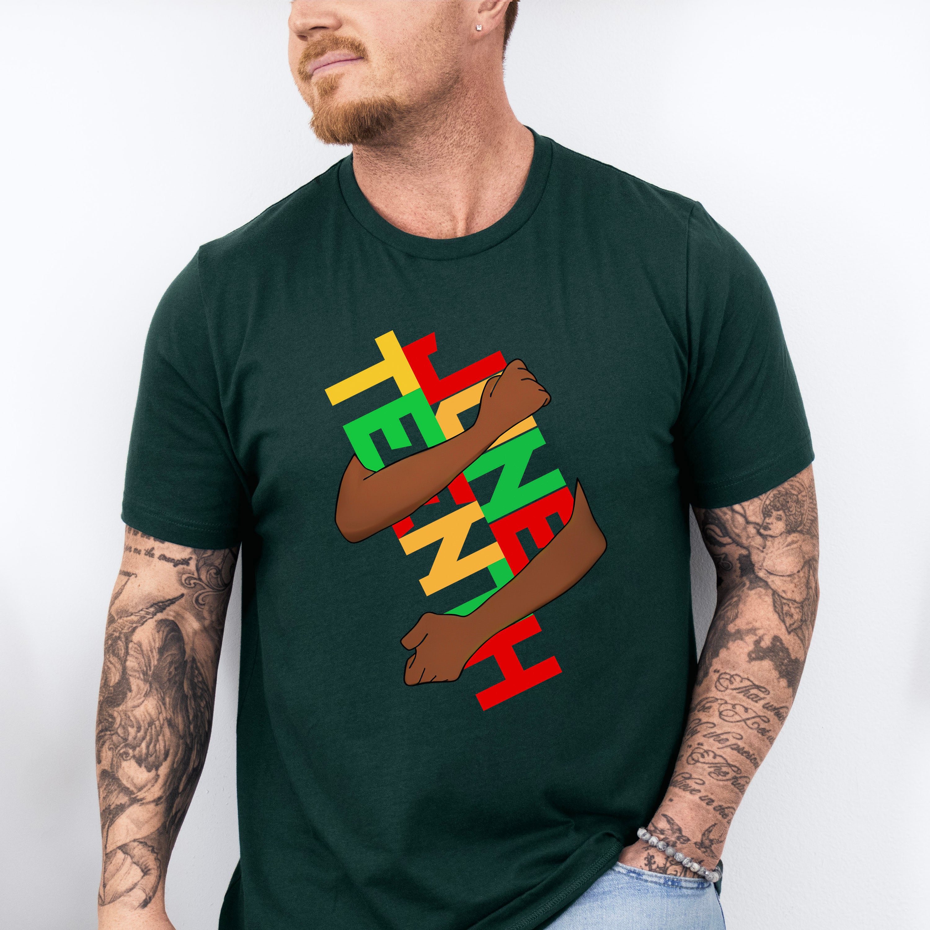 Hugging Juneteenth - Juneteenth Unisex Crewneck T-Shirt Sweatshirt Hoodie