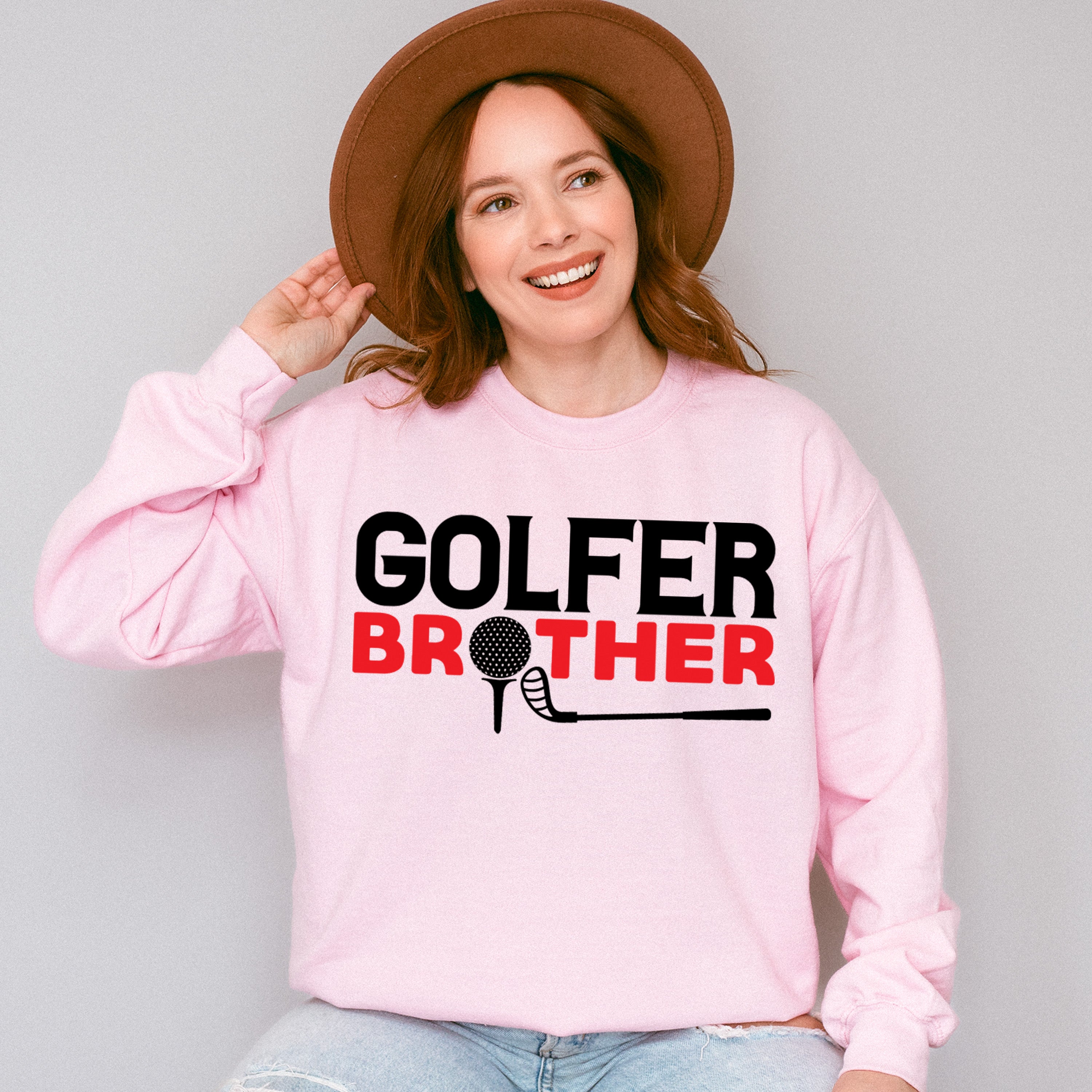 Golfer Brother - Golf Unisex Crewneck T-Shirt Sweatshirt Hoodie