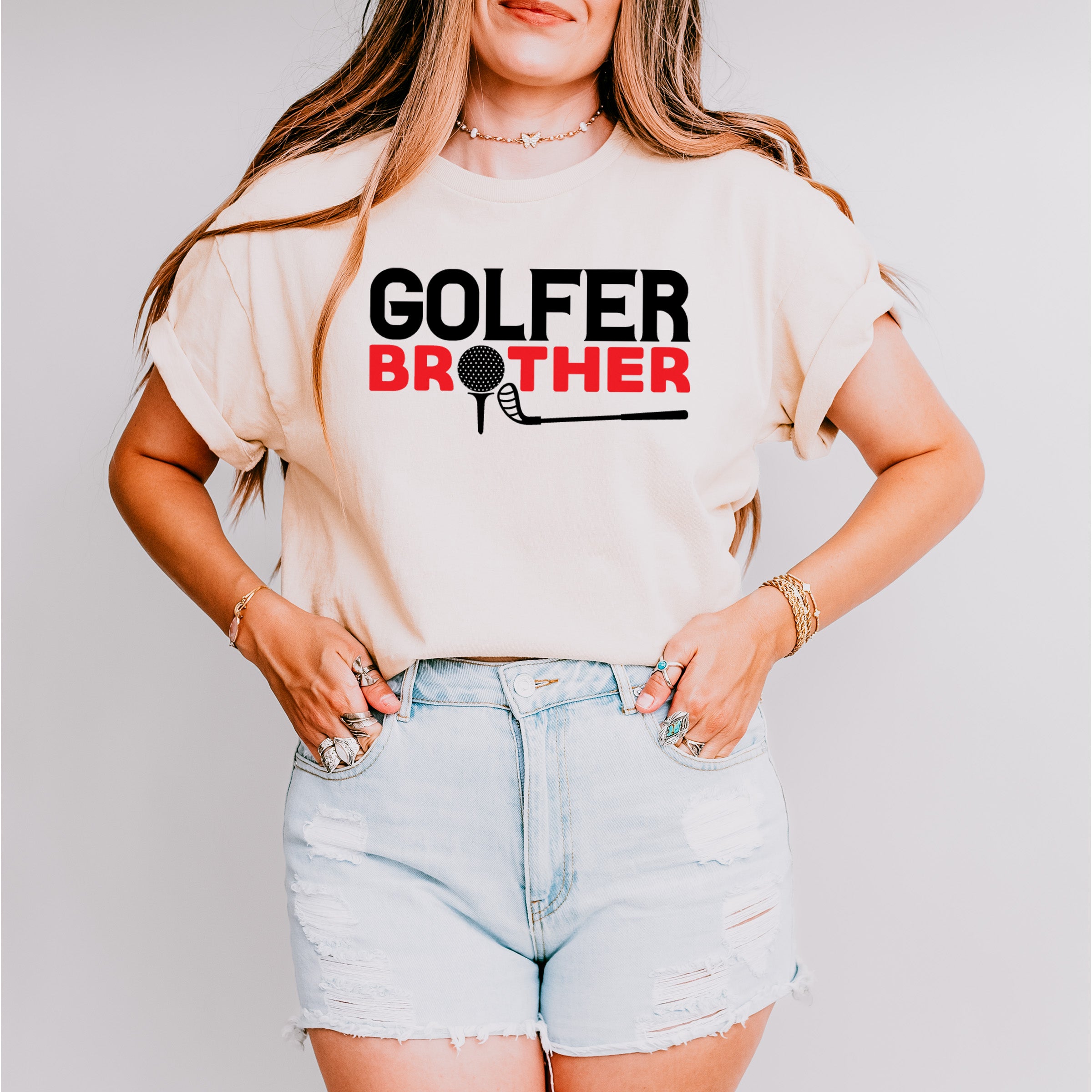 Golfer Brother - Golf Unisex Crewneck T-Shirt Sweatshirt Hoodie