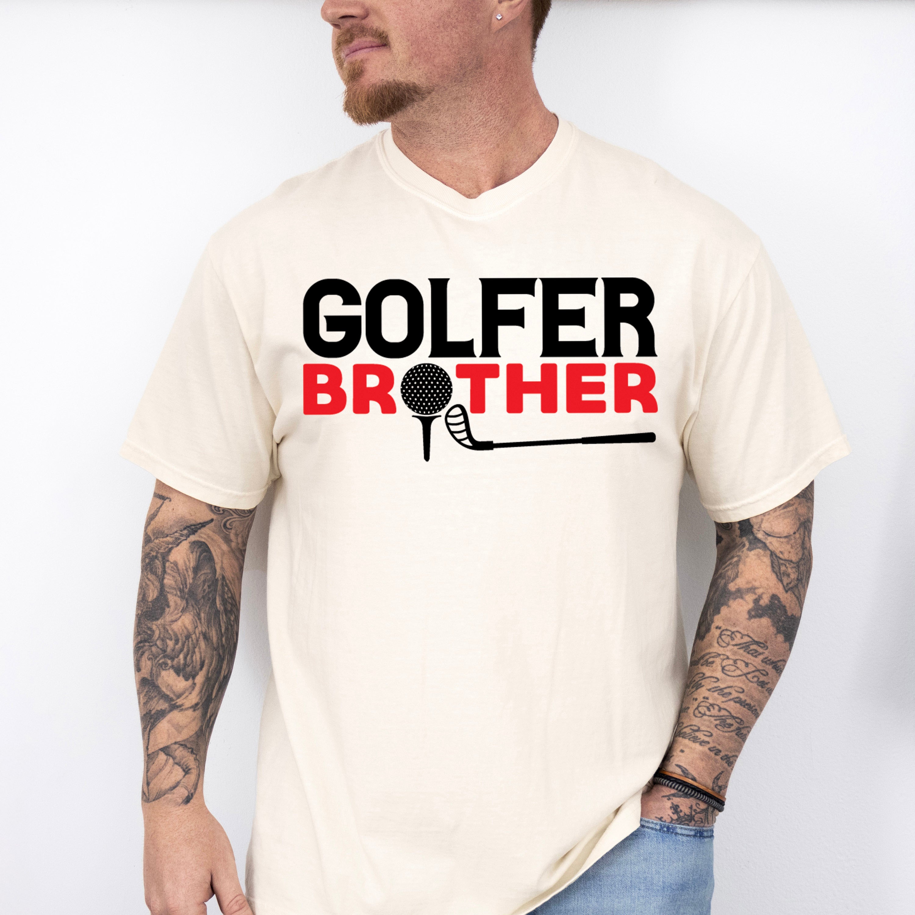 Golfer Brother - Golf Unisex Crewneck T-Shirt Sweatshirt Hoodie