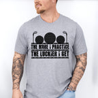 The More I Practice The More Luckier I Get - Golf Unisex Crewneck T-Shirt Sweatshirt Hoodie