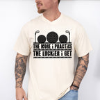 The More I Practice The More Luckier I Get - Golf Unisex Crewneck T-Shirt Sweatshirt Hoodie