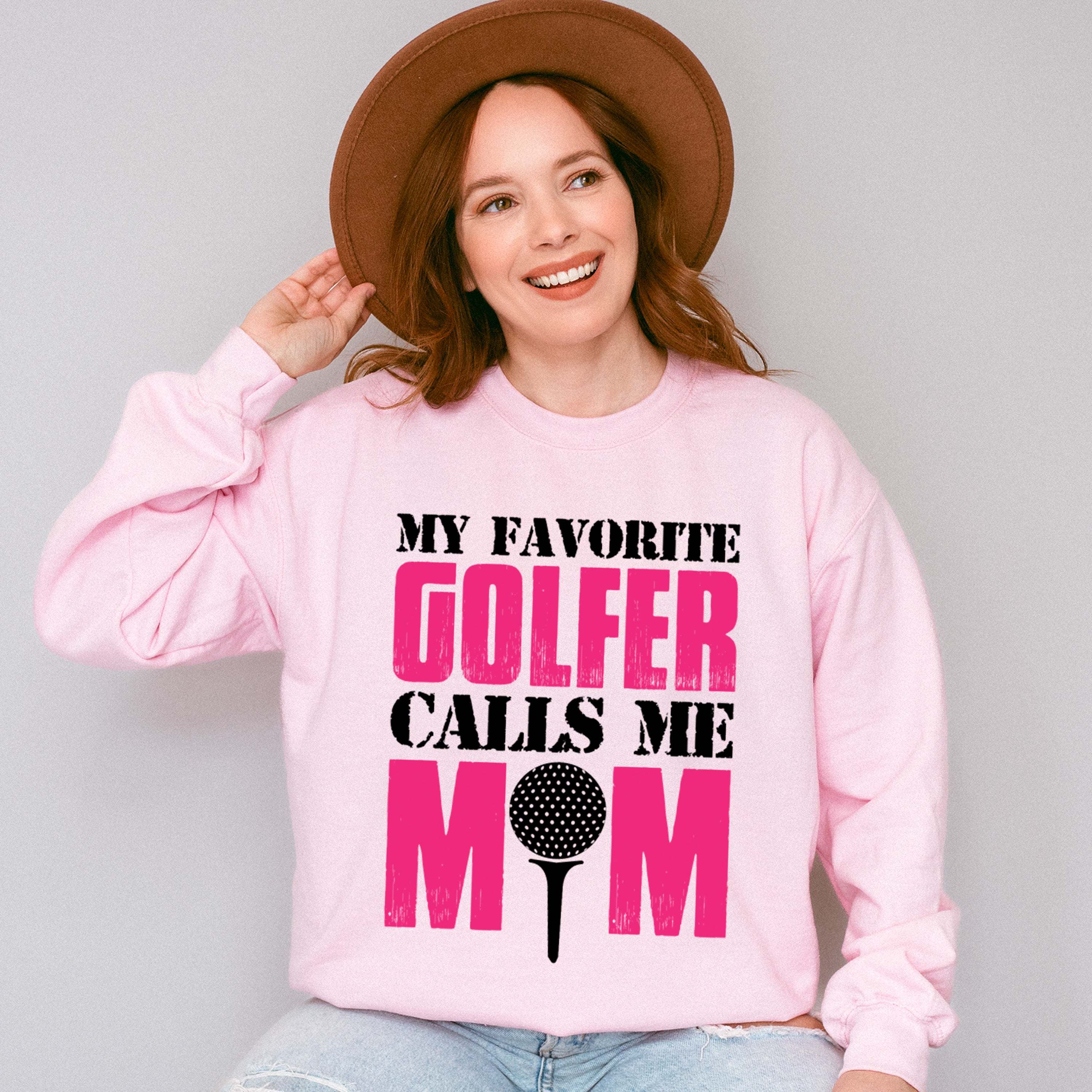 My Favorite Golfer Calls Me Mom - Golf Unisex Crewneck T-Shirt Sweatshirt Hoodie