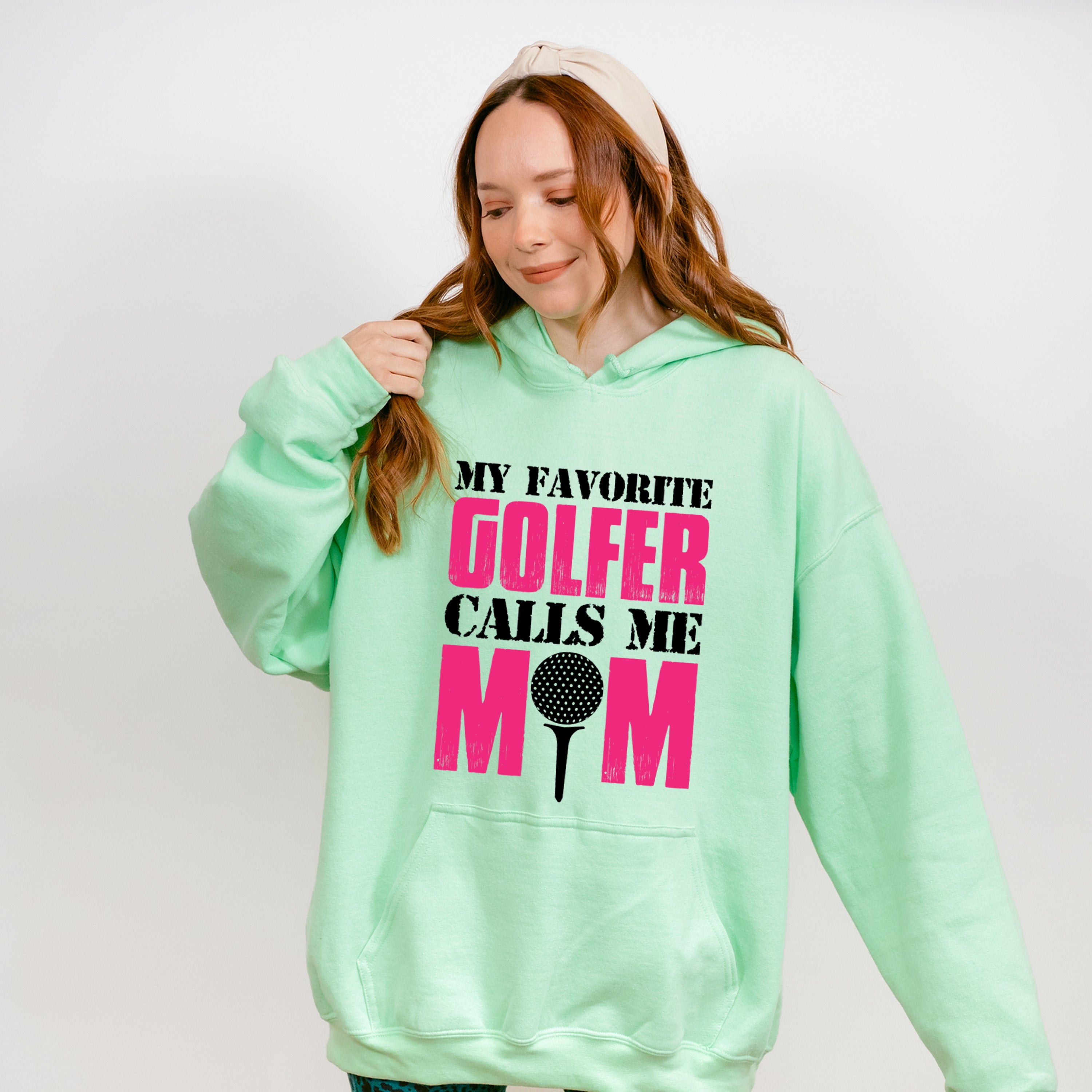 My Favorite Golfer Calls Me Mom - Golf Unisex Crewneck T-Shirt Sweatshirt Hoodie