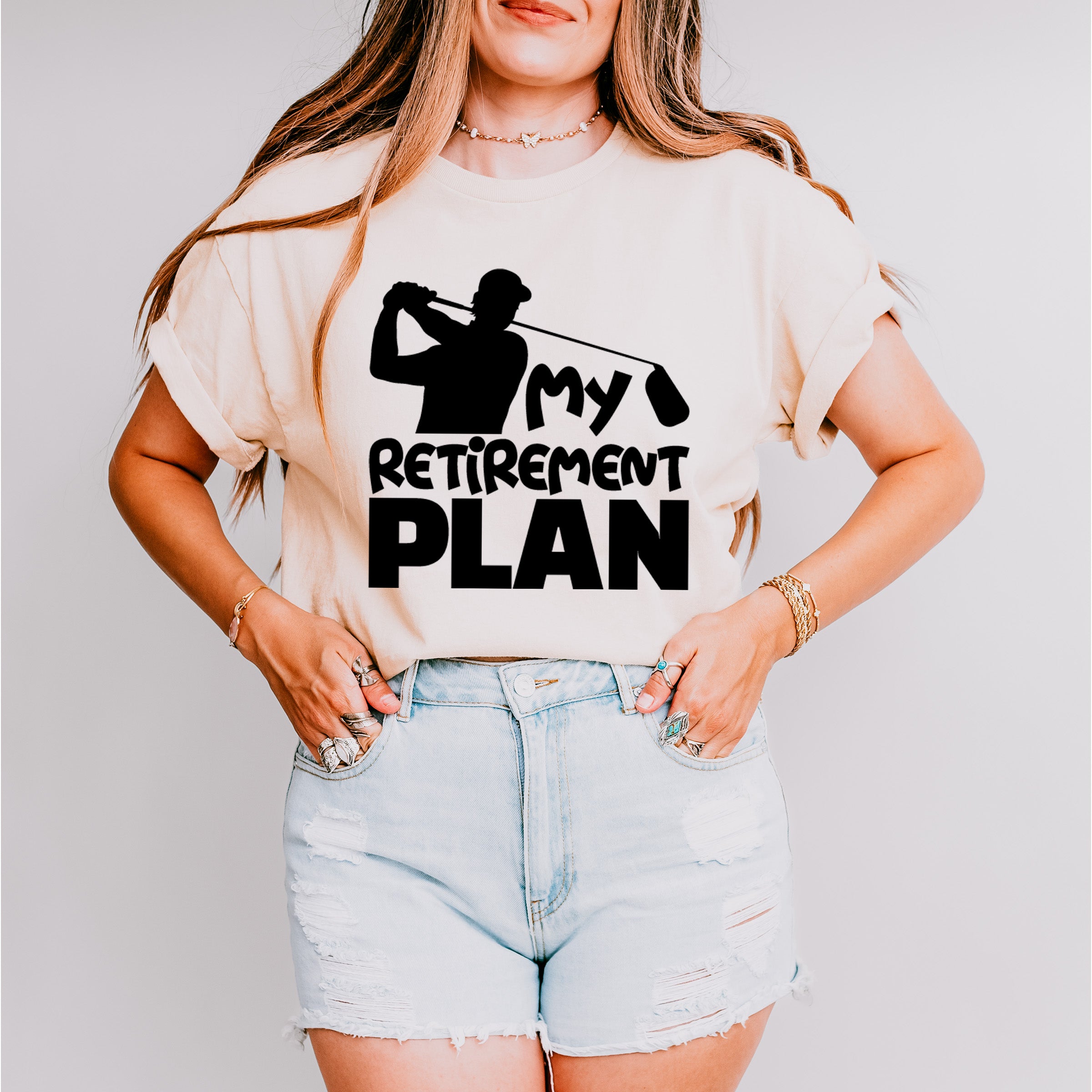 My Retirement Plan - Golf Unisex Crewneck T-Shirt Sweatshirt Hoodie