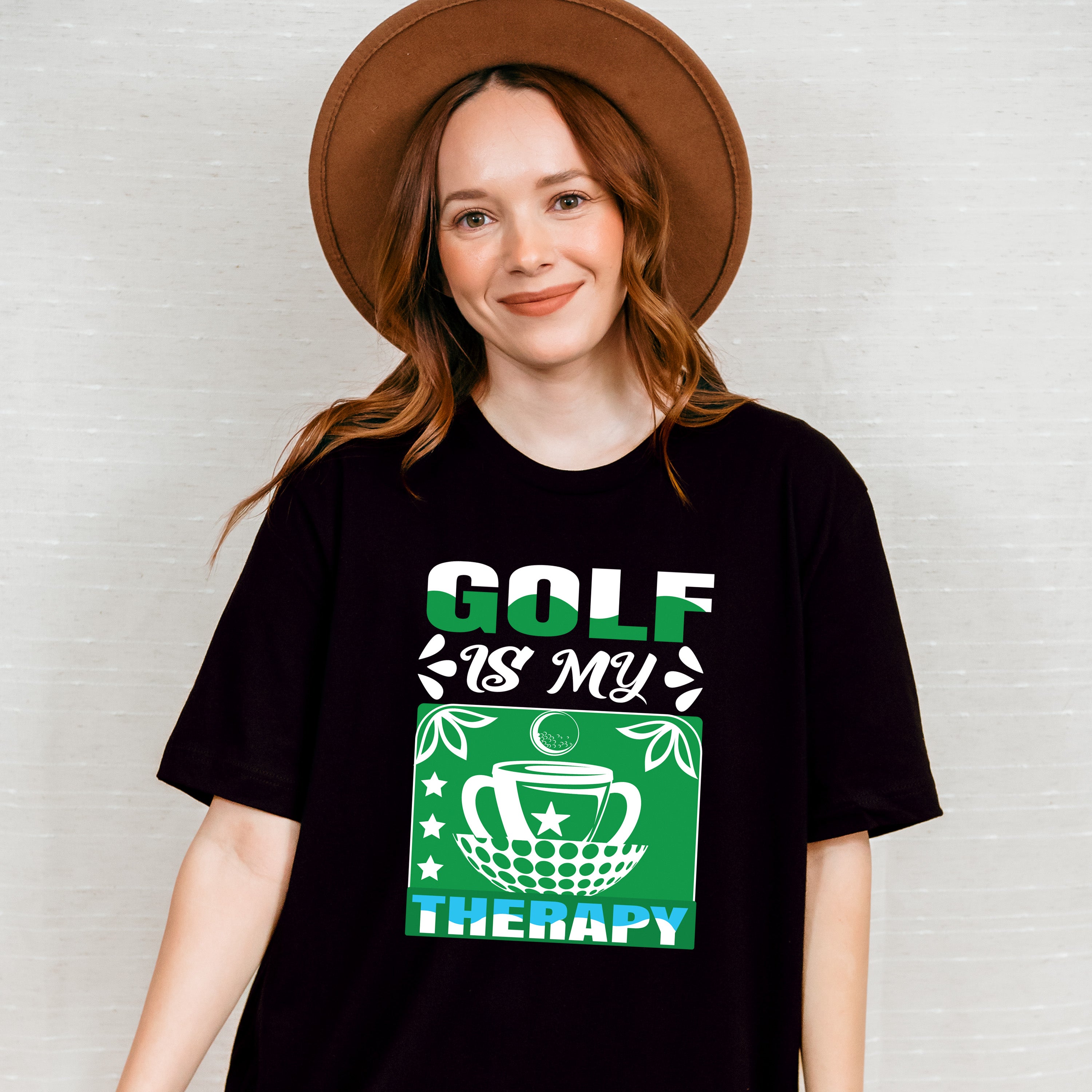 Golf Is My Therapy - Golf Unisex Crewneck T-Shirt Sweatshirt Hoodie