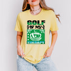 Golf Is My Therapy - Golf Unisex Crewneck T-Shirt Sweatshirt Hoodie