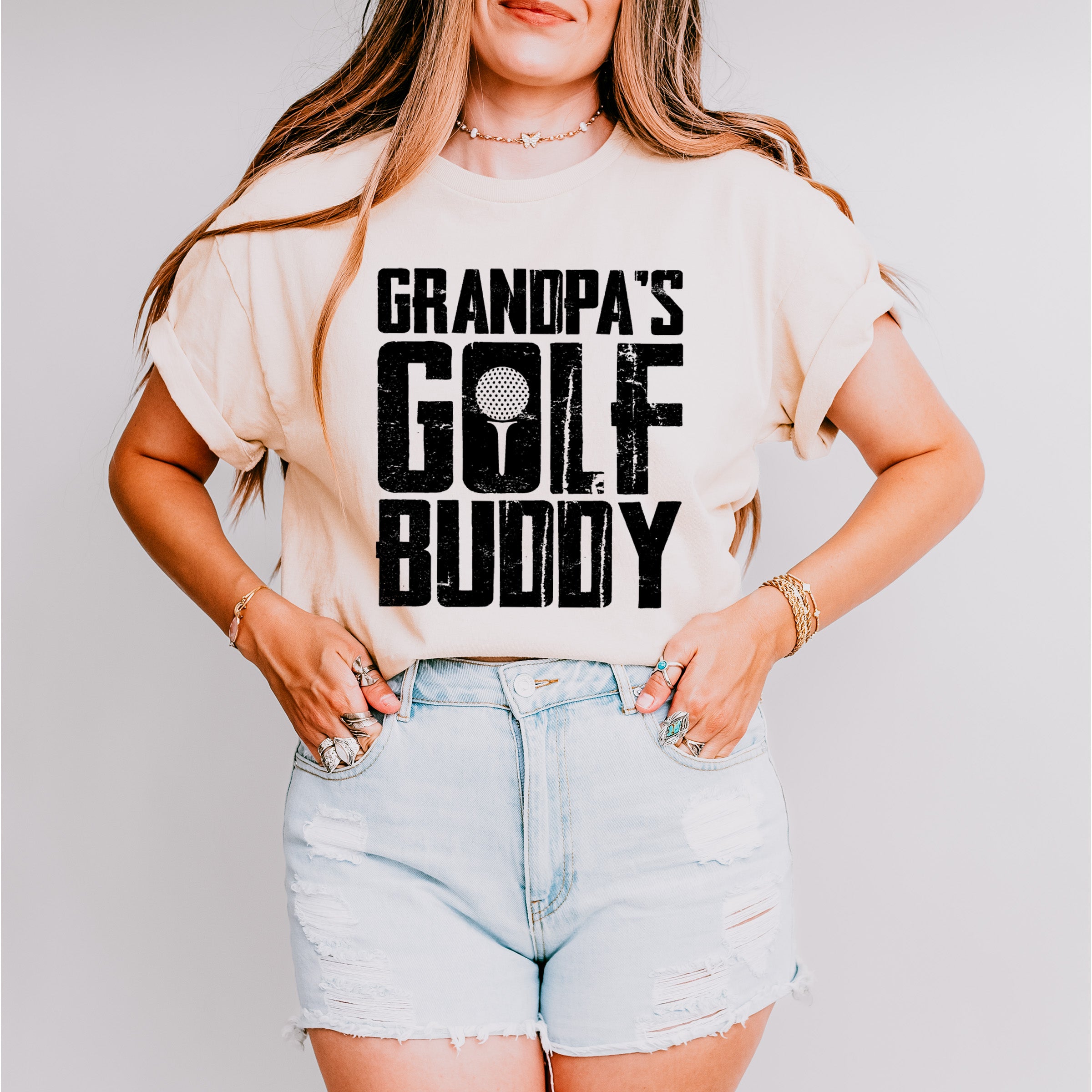 Grandpa's Golf Buddy - Golf Unisex Crewneck T-Shirt Sweatshirt Hoodie